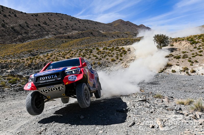 #307 Toyota Gazoo Racing Toyota Hilux: Giniel de Villiers, Alex Haro