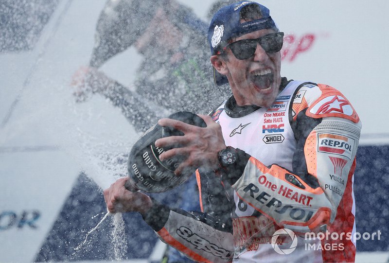 Podio: Marc Marquez, Repsol Honda Team