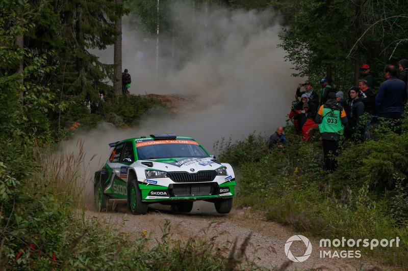 Kalle Rovanperä, Jonne Halttunen, Skoda Motorsport Skoda Fabia R5