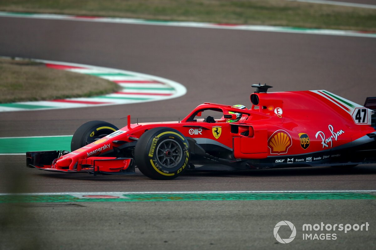 Mick Schumacher, Ferrari SF71H