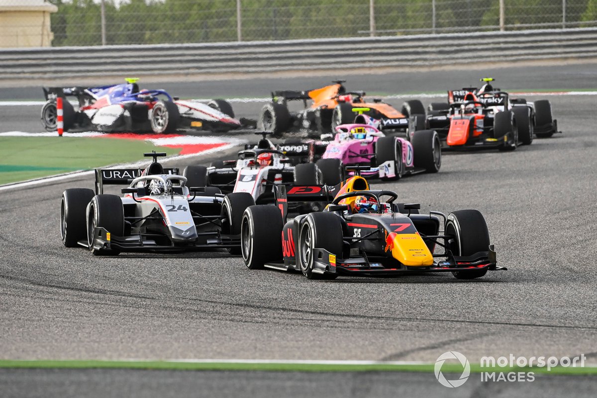 Yuki Tsunoda, Carlin, Nikita Mazepin, Hitech Grand Prix