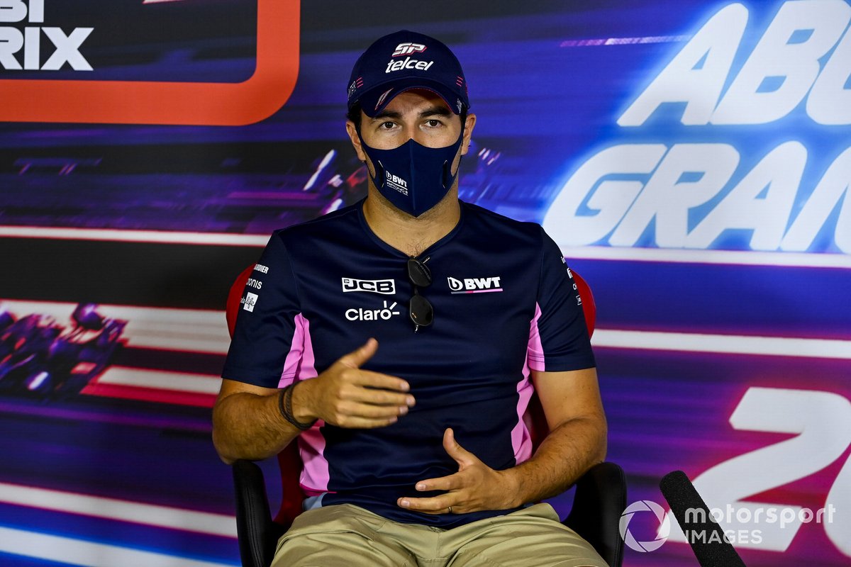 Sergio Perez, Racing Point in conferenza stampa