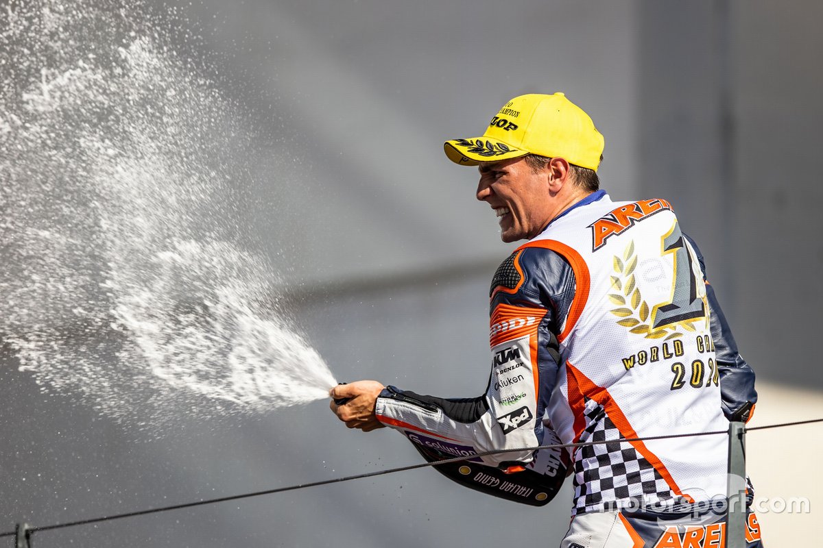 El campeón de Moto3 Albert Arenas, Aspar Team