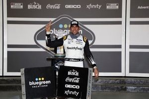 Duel 1, il vincitore Aric Almirola, Stewart-Haas Racing, Ford Mustang Smithfield