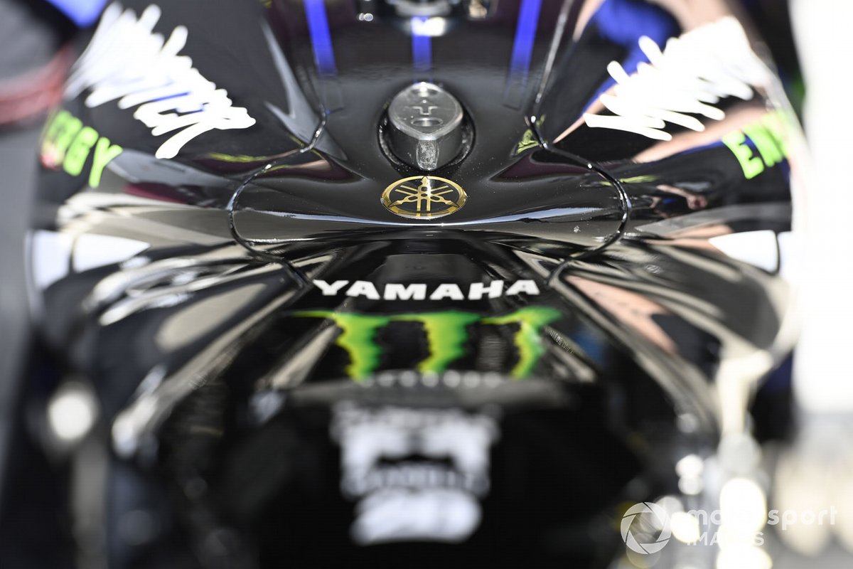 Yamaha Factory Racing bike detail