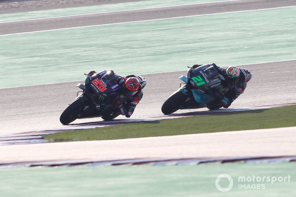 Fabio Quartararo, Yamaha Factory Racing, Franco Morbidelli, Petronas Yamaha SRT