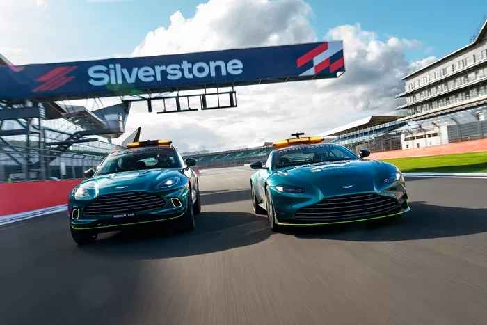 Astonn Martin Official Safety and Medical Cars of Formula One