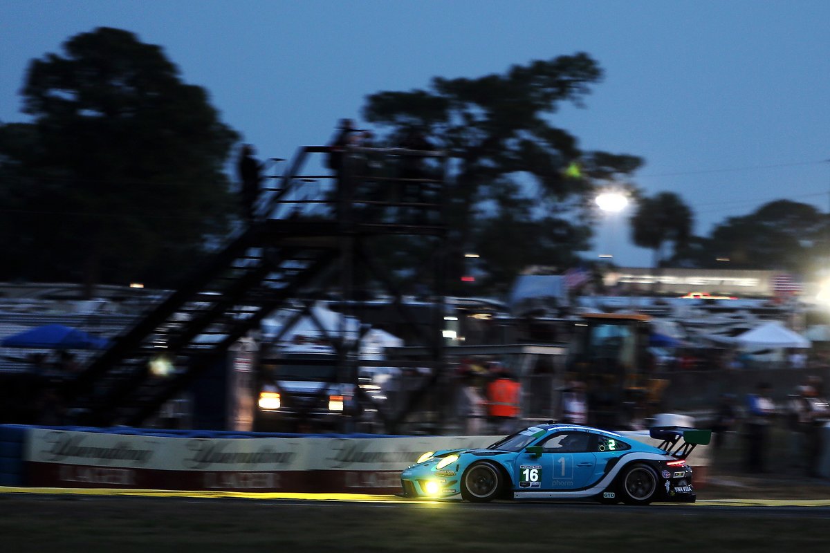 #16 Wright Motorsports Porsche 911 GT3R, GTD: Patrick Long, Trent Hindman, Jan Heylen