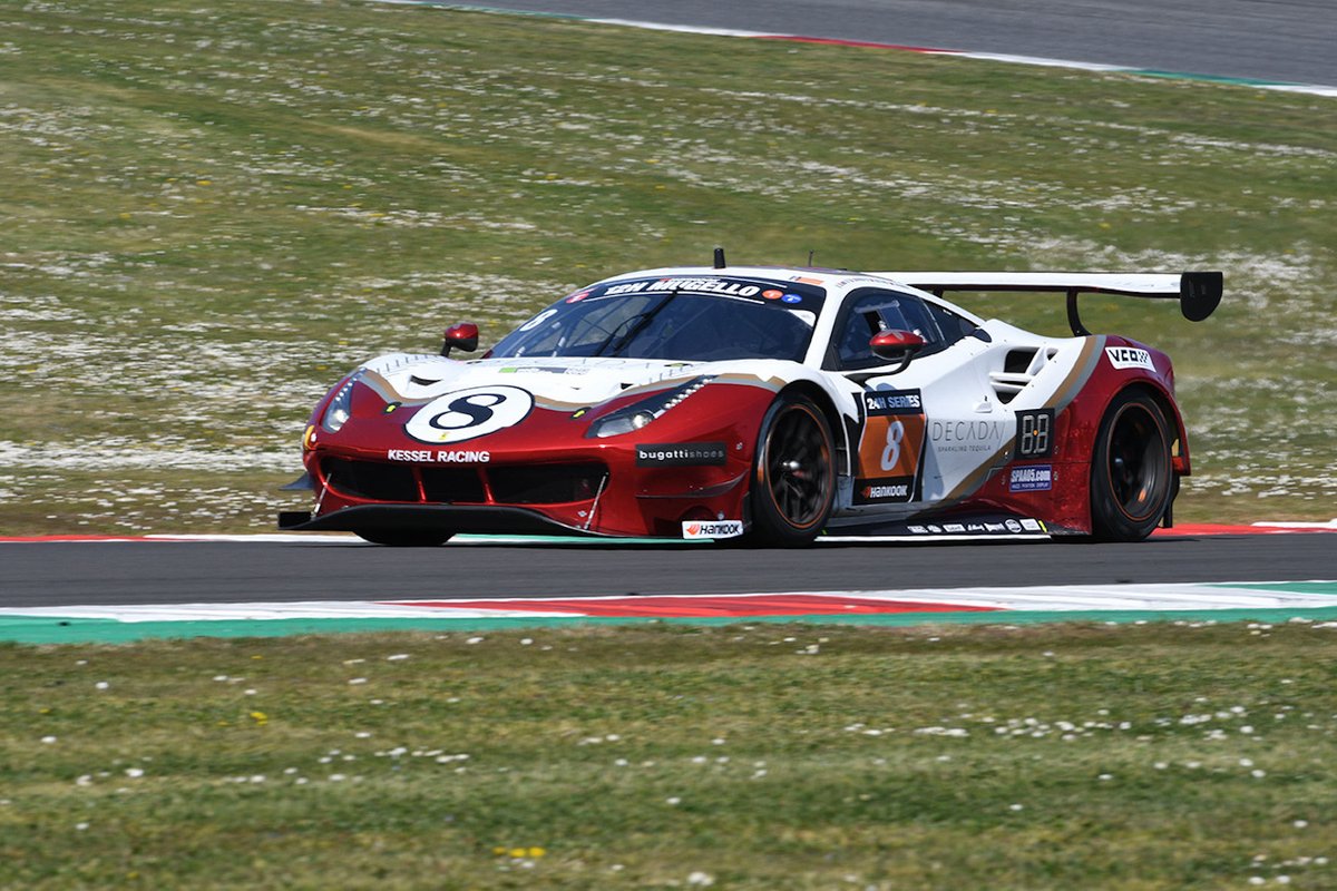 #8 Kessel Racing: Leonardo Maria Del Vecchio, Alessandro Cutrera, Marco Talarico, Marco Frezza, Ferrari 488 GT3 Evo