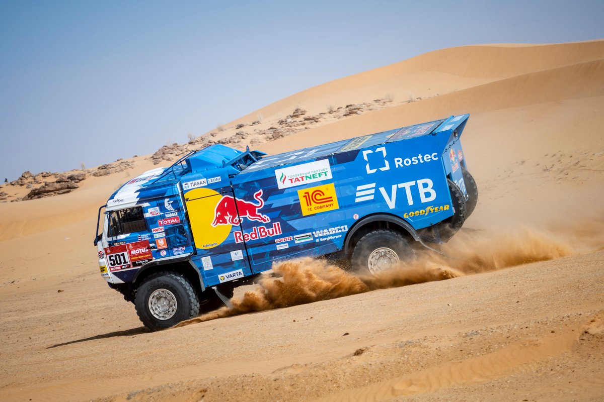 #501 Kamaz - Master: Anton Shibalov, Dmitrii Nikitin, Ivan Tatarinov