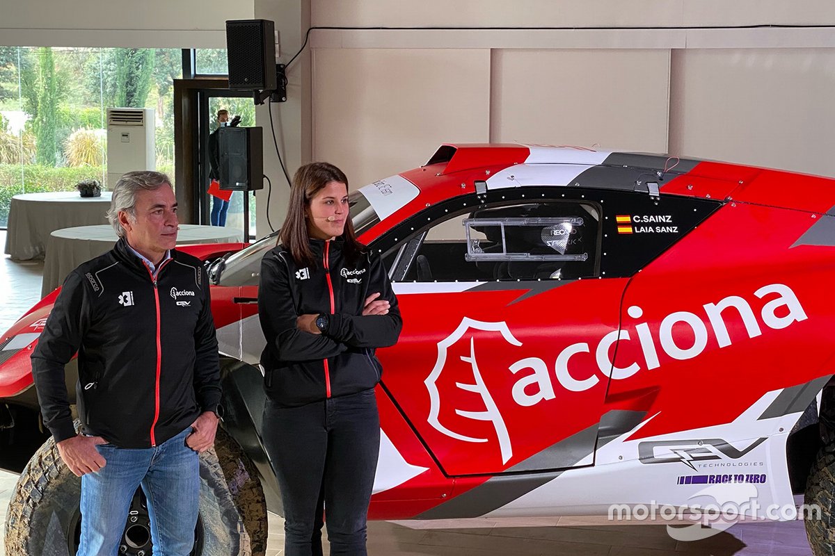 Carlos Sainz and Laia Sanz, ACCIONA - Sainz XE Team 