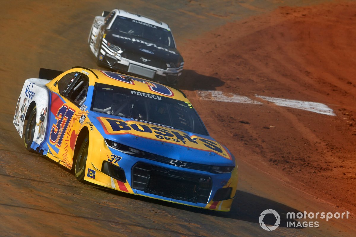 Ryan Preece, JTG Daugherty Racing, Chevrolet Camaro BUSH'S Beans/Kroger