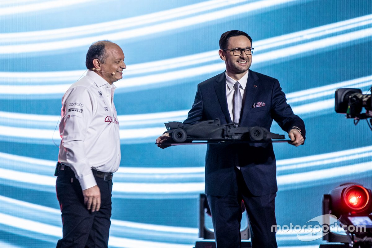 Frédéric Vasseur, teambaas Alfa Romeo Racing, Daniel Obajtek, PKN Orlen/CEO