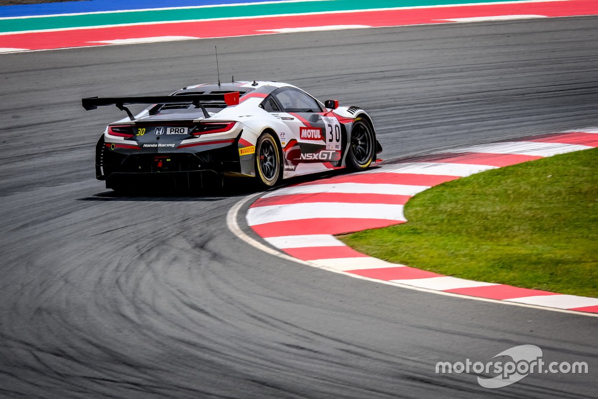 #30 Team Honda Racing Honda NSX GT3 2019: Mario Farnbacher, Renger van der Zande, Bertrand Baguette