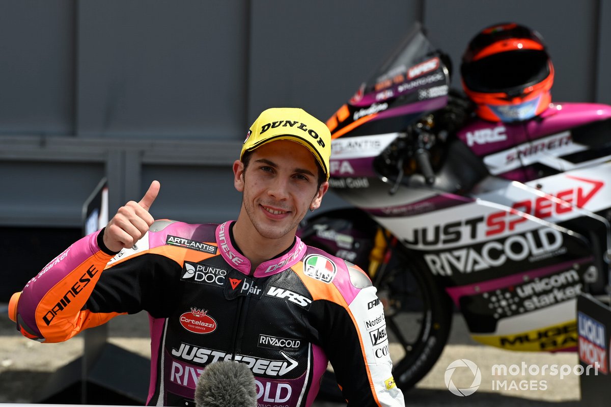 Andrea Migno, Rivacold Snipers Team parc ferme