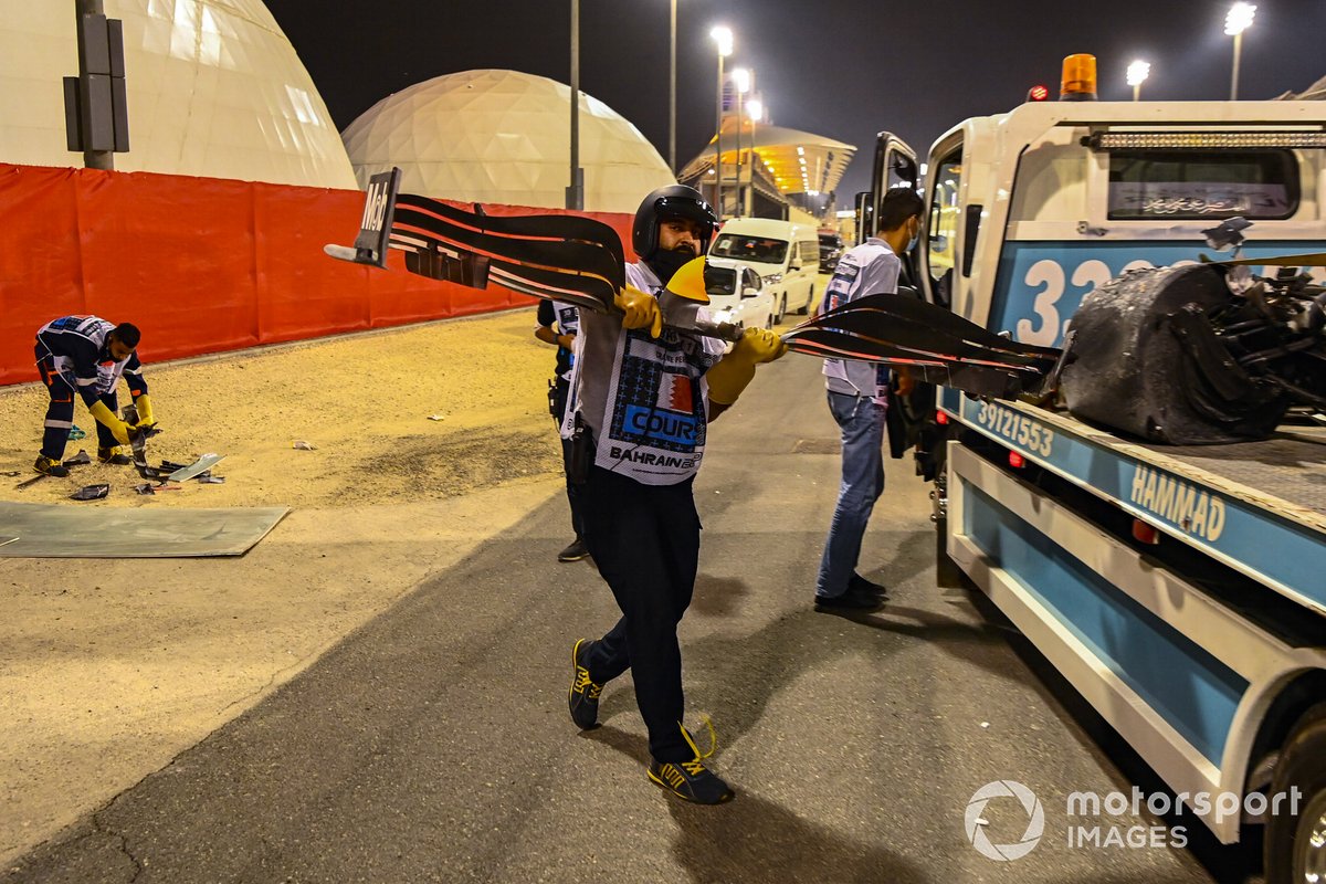 Un marshal con l'ala anteriore di Alexander Albon