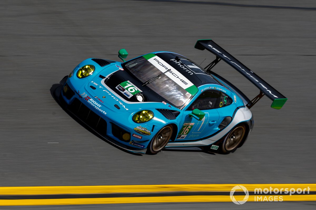 #16 Wright Motorsports Porsche 911 GT3R, GTD: Ryan Hardwick, Patrick Long, Klaus Bachler, Jan Heylen