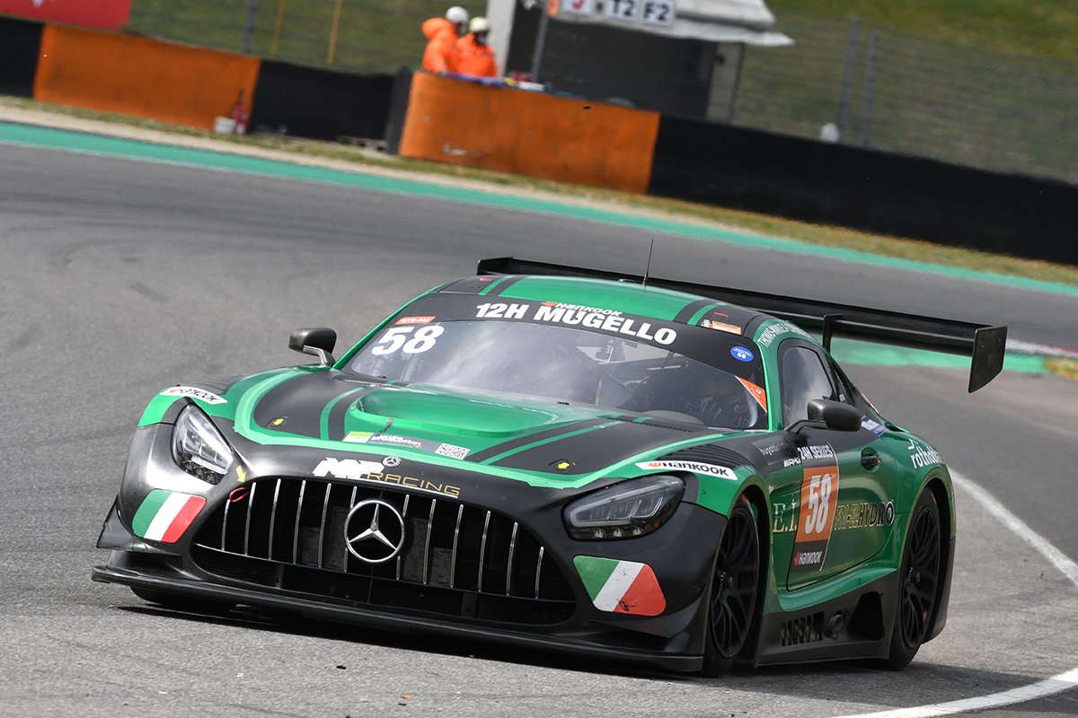 	
#58 MP Racing: Thomas Gostner, David Gostner, Corinna Gostner, Manuela Gostner, Giorgio Sernagiotto, Mercedes-AMG GT3  