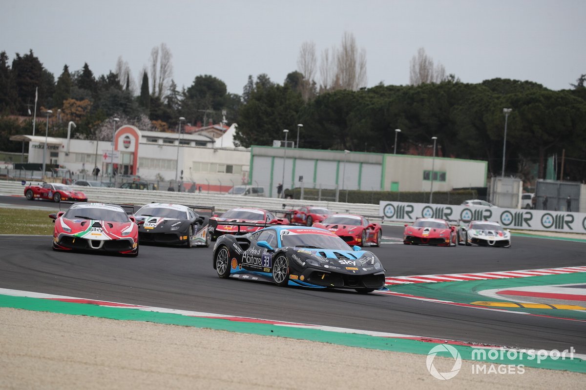 Azione in pista