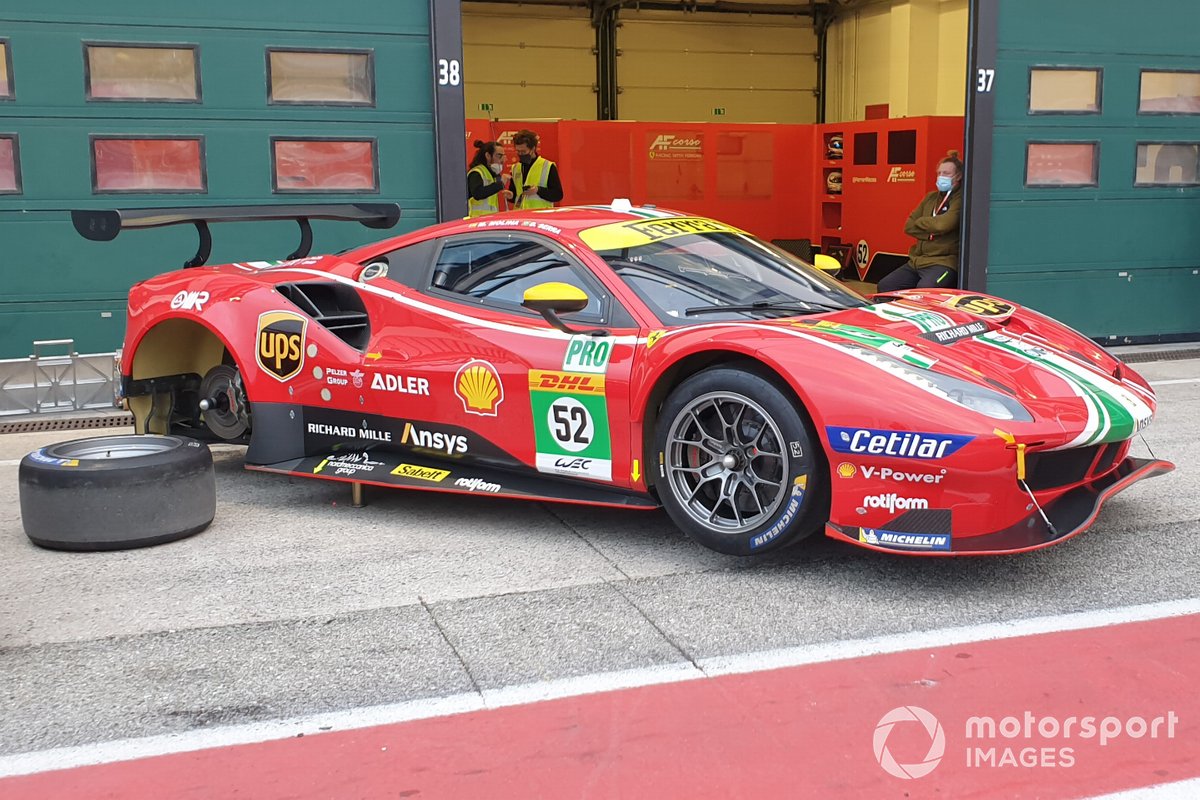 La Ferrari 488 GTE Evo di Daniel Serra, Miguel Molina, AF Corse
