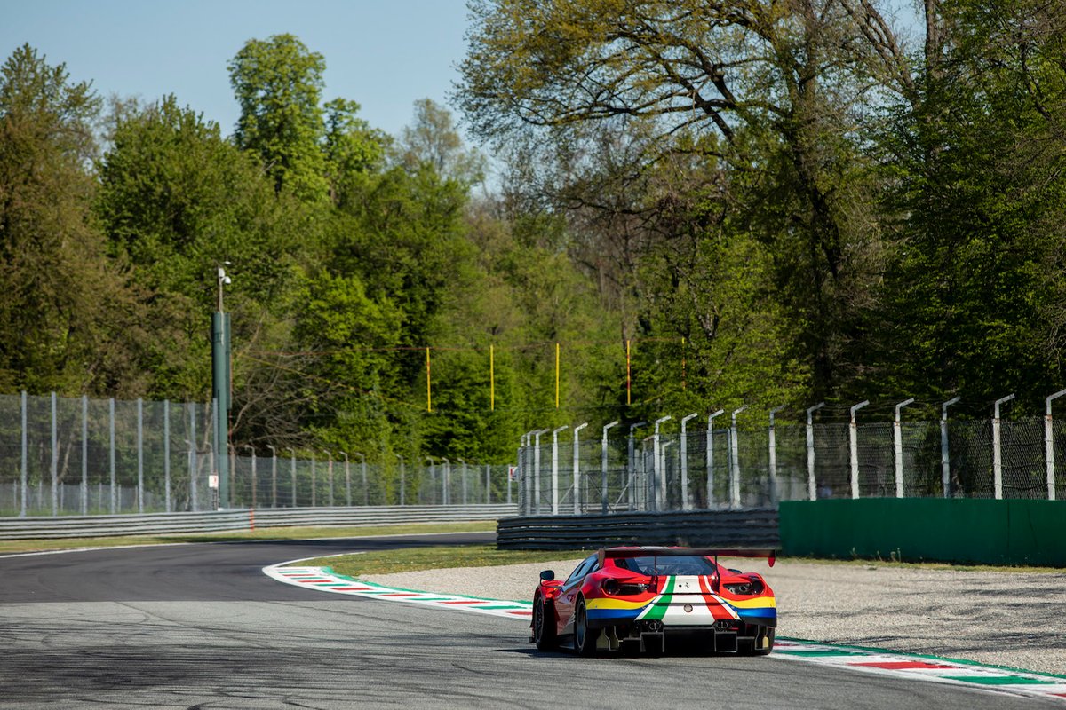 La Ferrari 488 Modificata a Monza