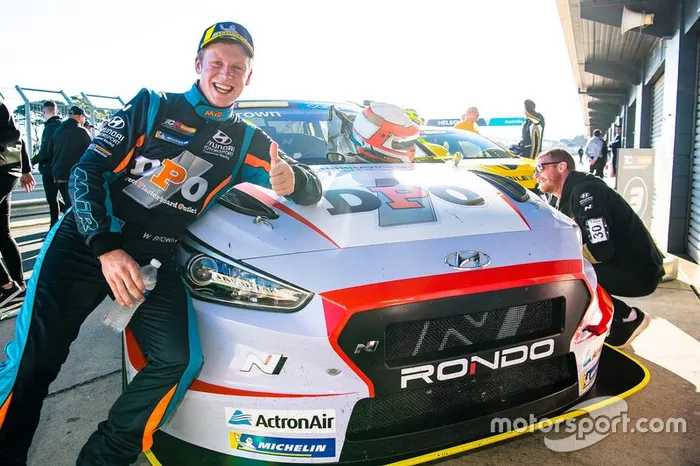 Second place Will Brown, HMO Customer Racing Hyundai i30 N TCR