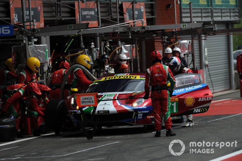 #71 AF Corse Ferrari 488 GTE EVO: Davide Rigon, Sam Bird