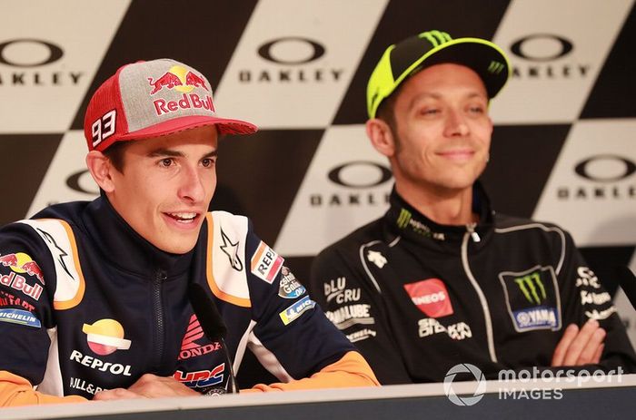 Marc Marquez, Repsol Honda Team, Valentino Rossi, Yamaha Factory Racing