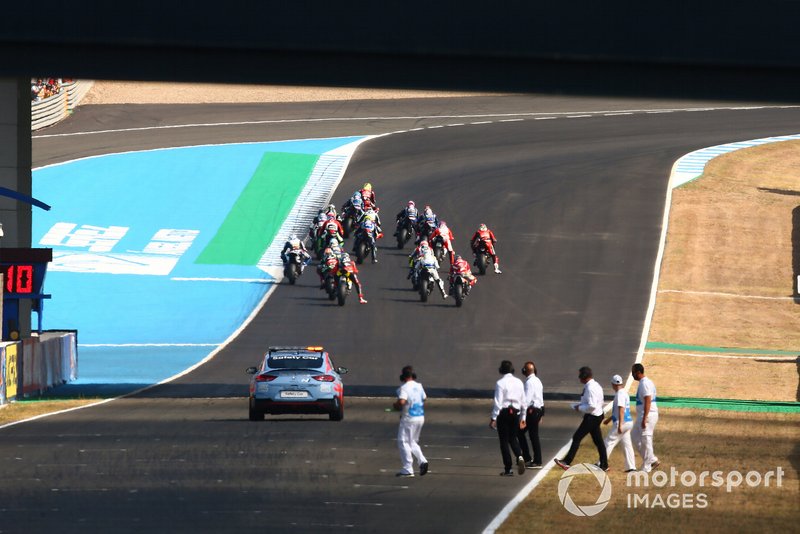 El inicio de la carrera