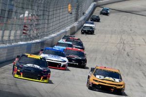  William Byron, Hendrick Motorsports, Chevrolet Camaro Axalta,  Daniel Hemric, Richard Childress Racing, Chevrolet Camaro Caterpillar