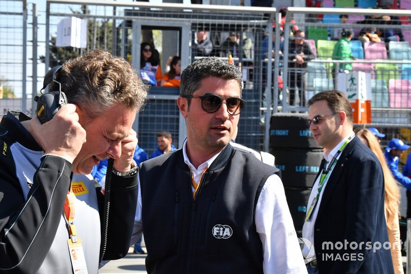 FIA representative on the grid