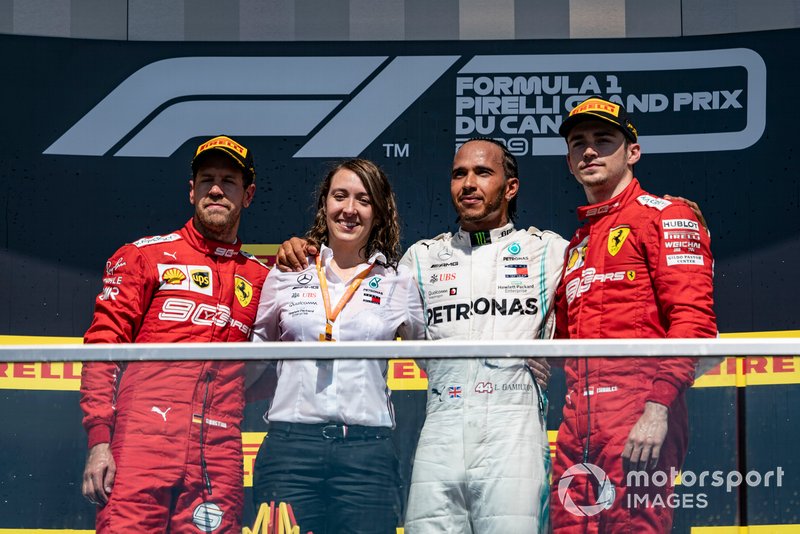 Tercero en el GP de Canadá