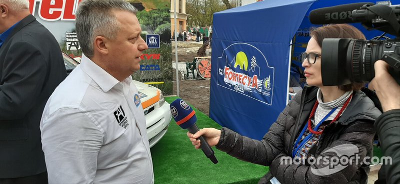 Ралі «Фортеця» 2019, організатор ралі - Михайло Лойленко