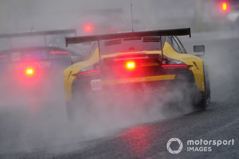 #56 Team Project 1 Porsche 911 RSR: Jörg Bergmeister, Patrick Lindsey, Egidio Perfetti