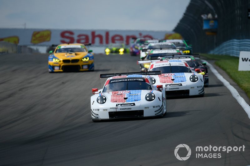 #912 Porsche GT Team Porsche 911 RSR, GTLM: Earl Bamber, Laurens Vanthoor, #911 Porsche GT Team Porsche 911 RSR, GTLM: Patrick Pilet, Nick Tandy
