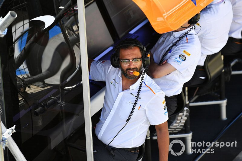 Randeep Singh, Head of Race Strategy, McLaren