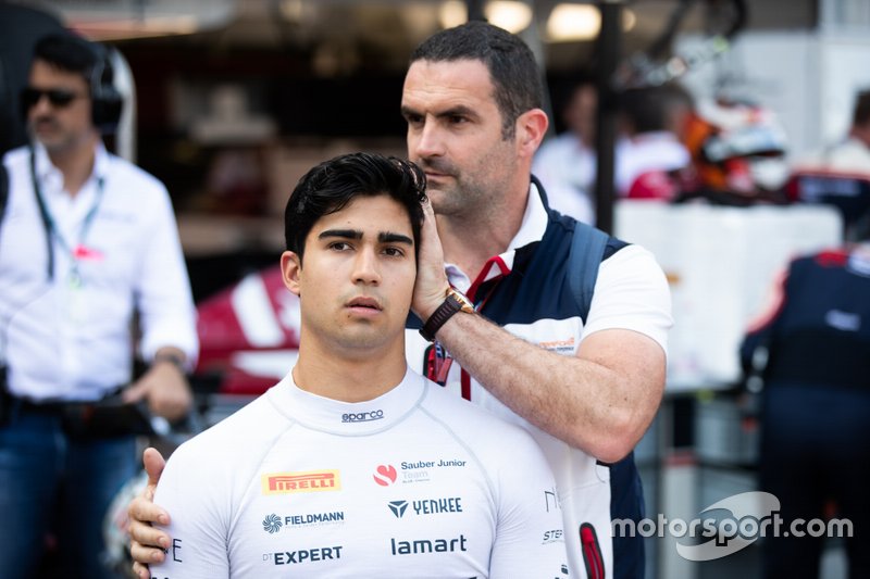 Juan Manuel Correa, Sauber Junior Team by Charouz