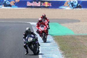 Maverick Vinales, Yamaha Factory Racing, Andrea Dovizioso, Ducati Team, Danilo Petrucci, Ducati Team