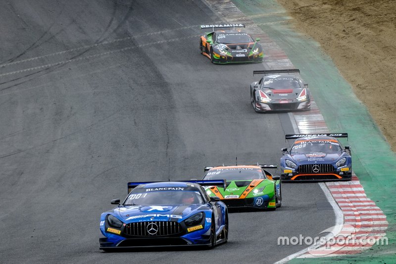 #4 BLACK FALCON Mercedes-AMG GT3: Luca Stolz, Maro Engel; Gridwalk