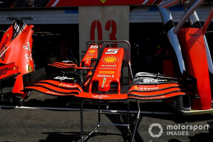 Alerón delantero del Ferrari SF90 