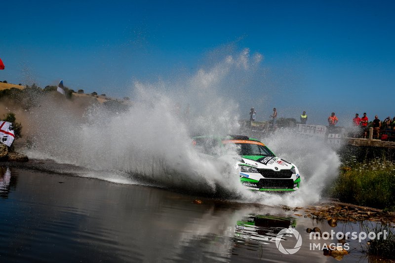 Kalle Rovanperä, Jonne Halttunen, koda Motorsport koda Fabia R5