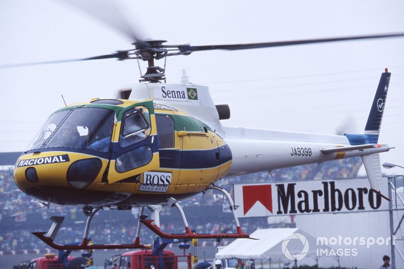 Helicopter of Ayrton Senna