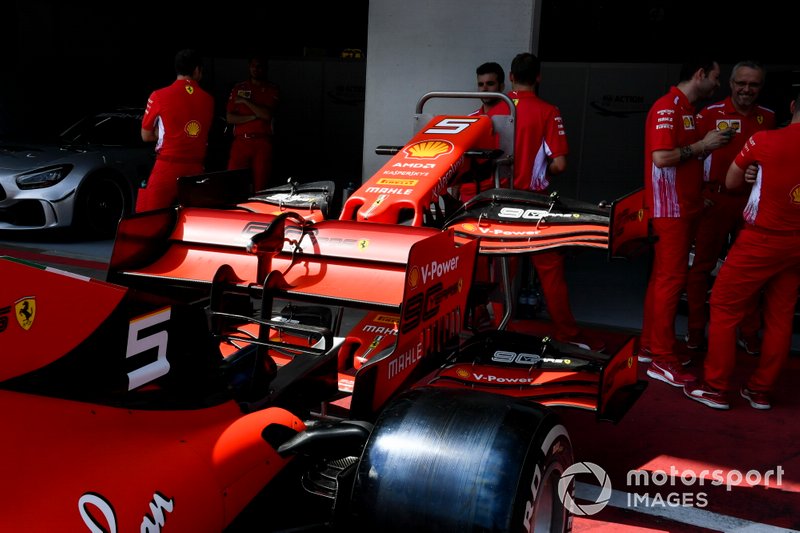 Alerón trasero del Ferrari SF90