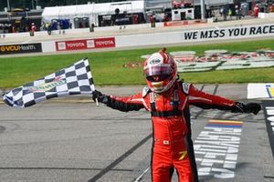 Race winner Justin Allgaier, JR Motorsports, Chevrolet Camaro