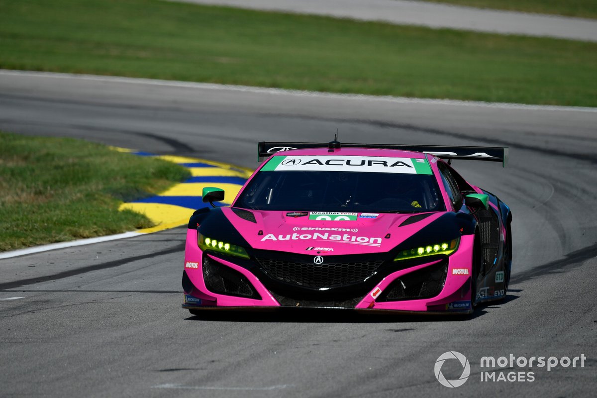 #86 Meyer Shank Racing w/Curb-Agajanian Acura NSX GT3, GTD: Mario Farnbacher, Matt McMurry, Shinya Michimi