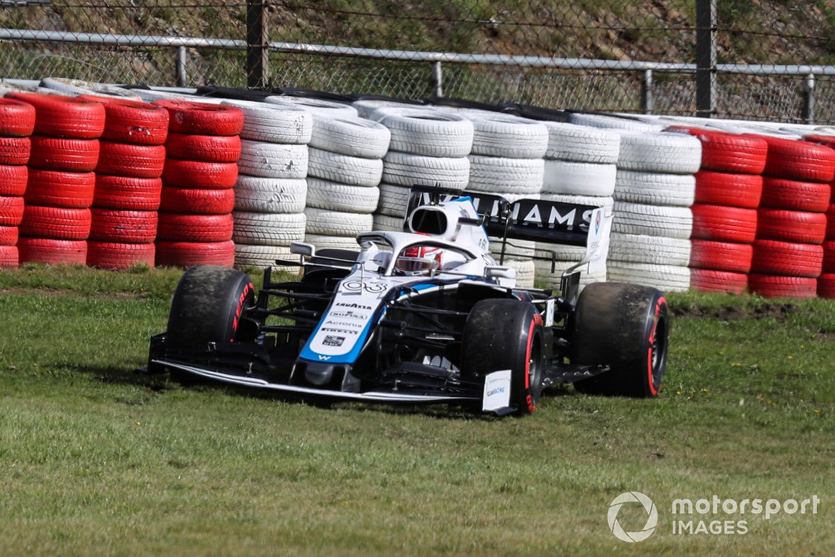 Testacoda di George Russell, Williams FW43