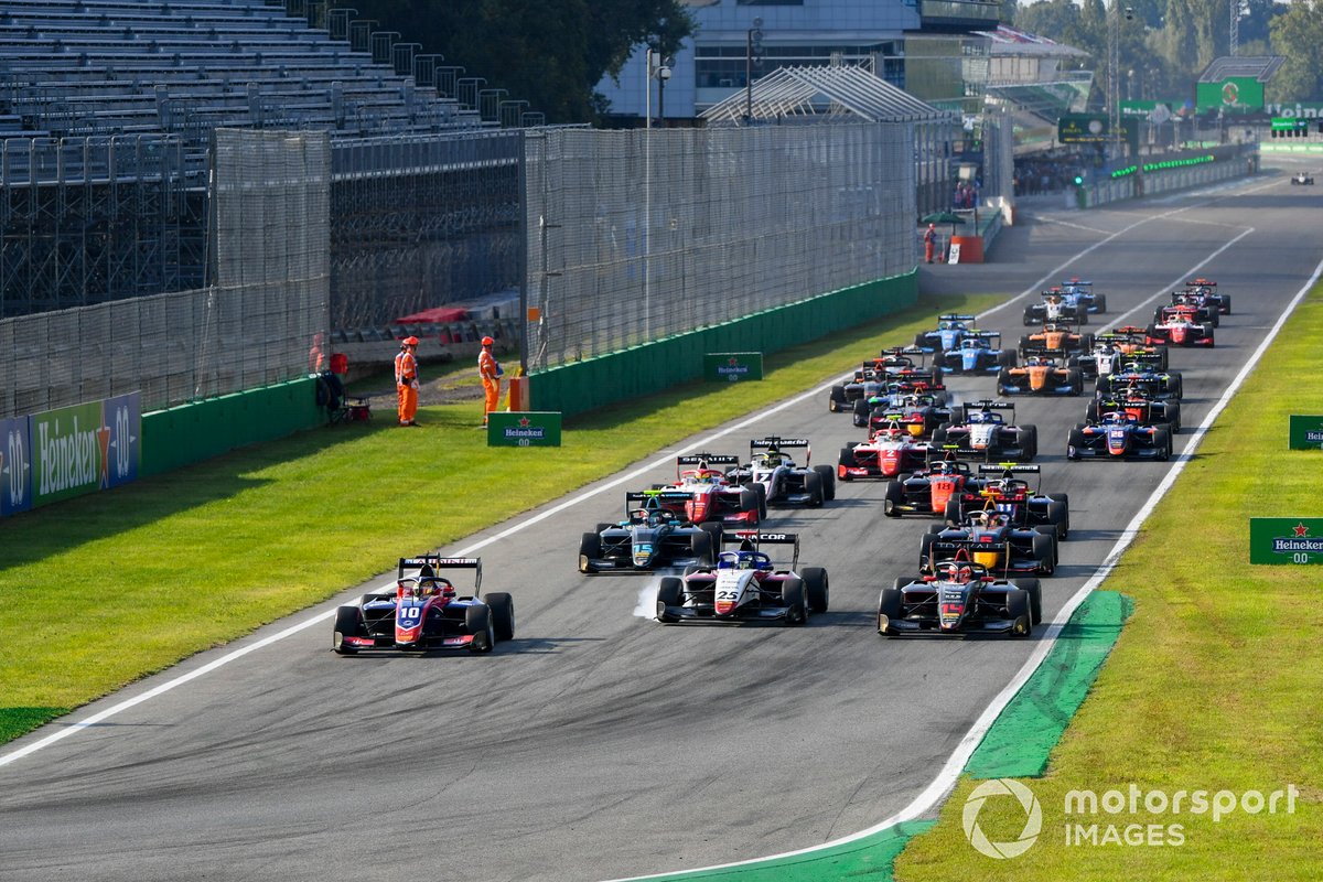El inicio de la carrera