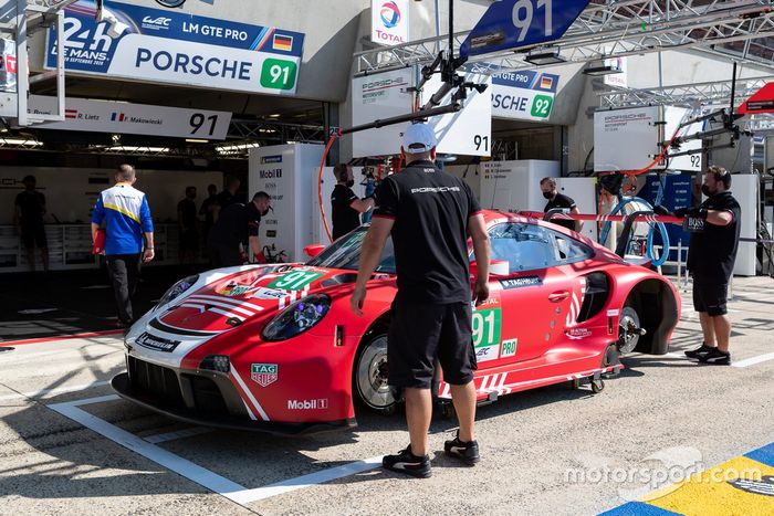 #91 Porsche GT Team - Porsche 911 RSR - 19: Richard Lietz, Gianmaria Bruni, Frédéric Makowiecki