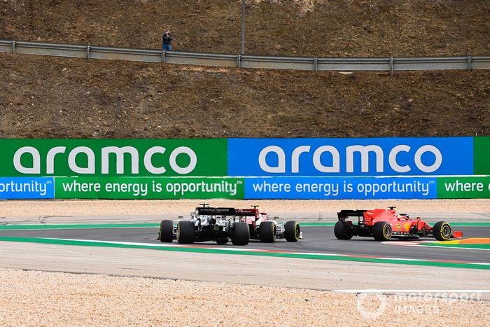 Sebastian Vettel, Ferrari SF1000, Antonio Giovinazzi, Alfa Romeo Racing C39, Daniil Kvyat, AlphaTauri AT01