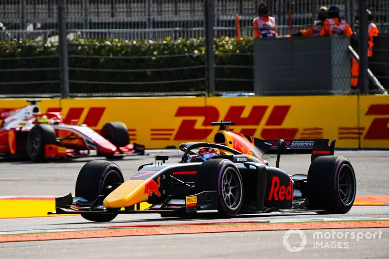 角田裕毅：2020年FIA F2／ソチ